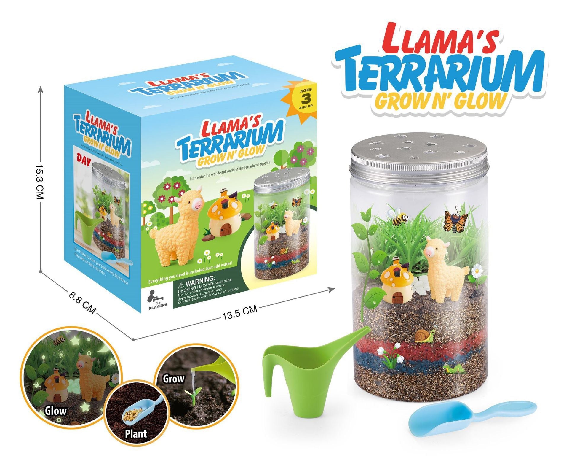 Kids DIY Glow Terrarium Kit