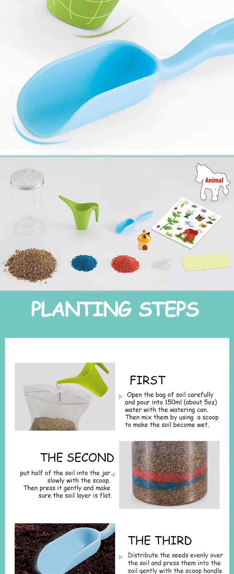 Kids DIY Glow Terrarium Kit